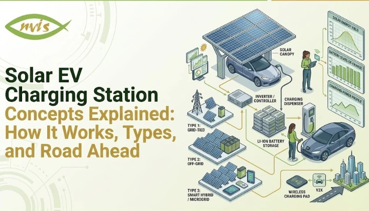 Solar EV Charging Station Concepts Explained: How It Works, Types, and Road Ahead